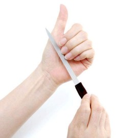 Pinkee\'s (2 Pack) 6 inch Stainless Steel Metal Nail File for Fingernails, Toenails, Scraping, Strengthening, Finger Manicure File Pinkee\'s (2 Pack) 6 inch Stainless Steel Metal Nail File for Fingernails, Toenails, Scraping, Strengthening, Finger Manicure File