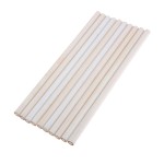 10Pcs White Rhinestone Picker Dotting Pencil For Picking Up Stones And Nail Things Nail Art Decoration Tools Rhinestones Pickup Wax Pen