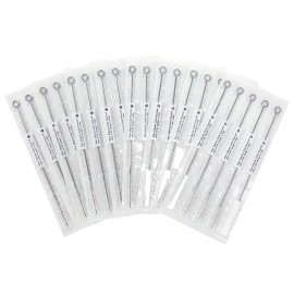 ACE Needles 50 pcs. 15 Single Stack Magnum Shader Pre-Made Sterile Tattoo Needles - 15M1