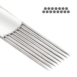 ACE Needles 50 pcs. 15 Single Stack Magnum Shader Pre-Made Sterile Tattoo Needles - 15M1