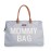 Childhome The Original Mommy Bag - Large Baby Diaper Bag, Mommy Hospital Tote and Travel Tote, Pregnancy Must Haves (Mommy Grey)