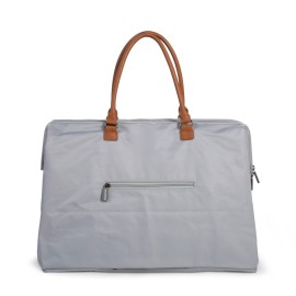 Childhome The Original Mommy Bag - Large Baby Diaper Bag, Mommy Hospital Tote and Travel Tote, Pregnancy Must Haves (Mommy Grey)