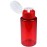 Beauticom PANA 7oz Red Push-Down Dispenser Bottle - 1 Bottle - Empty Refillable Pump Bottle for Nail Polish Remover