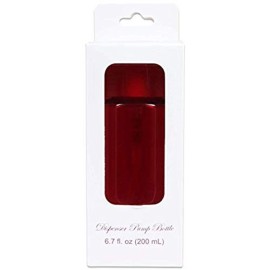 Beauticom PANA 7oz Red Push-Down Dispenser Bottle - 1 Bottle - Empty Refillable Pump Bottle for Nail Polish Remover Beauticom PANA 7oz Red Push-Down Dispenser Bottle - 1 Bottle - Empty Refillable Pump Bottle for Nail Polish Remover