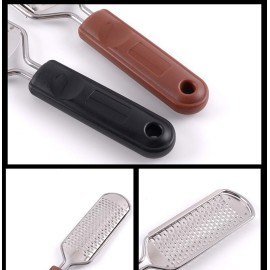 JISTL Foot File Colossal Foot Rasp Stainless Steel Pedicure Metal Surface Foot Care Tool,Foot Rasp Eliminate Feet Cracked Dead Thick Dry Hard Skin 28CM (Black&11.2) JISTL Foot File Colossal Foot Rasp Stainless Steel Pedicure Metal Surface Foot Care Tool,Foot Rasp Eliminate Feet Cracked Dead Thick Dry Hard Skin 28CM (Black&11.2)