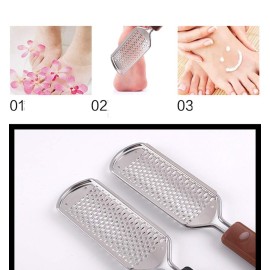 JISTL Foot File Colossal Foot Rasp Stainless Steel Pedicure Metal Surface Foot Care Tool,Foot Rasp Eliminate Feet Cracked Dead Thick Dry Hard Skin 28CM (Black&11.2) JISTL Foot File Colossal Foot Rasp Stainless Steel Pedicure Metal Surface Foot Care Tool,Foot Rasp Eliminate Feet Cracked Dead Thick Dry Hard Skin 28CM (Black&11.2)