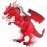 Liberty Imports Dino Planet Battery Operated Walking Fire Dragon Toy with Shaking Head, Light Up Eyes and Sounds (Walking Dragon)
