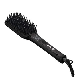 SALONIA Salonia Straight Heat Brush Black Overseas Compatible