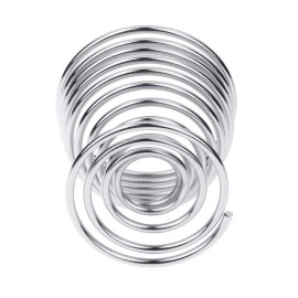 Beauty Makeup Sponge Blender Holder Silver Makeup Sponge Holder Drying Stand Egg Powder Puff Sponge Support Display Stand,1pcs