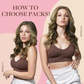 GOO GOO Tape in Hair Extensions Human Hair, 2/6/18 Balayage Brown to Dirty Blonde, 22inch 50g 20pcs, Thick Ends Straight Seamless, Invisible GOO GOO Tape in Hair Extensions Human Hair, 2/6/18 Balayage Brown to Dirty Blonde, 22inch 50g 20pcs, Thick Ends Straight Seamless, Invisible