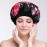 Blulu 3 Pieces Sleep Cap Satin Bonnet Night Sleeping Soft Hair Turbans for Women and Girls (Elegant Colors,Medium)