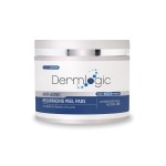 Anti Aging Resurfacing Peel Pads- Triple Action Chemical Peel Pads Combined with Glycolic, Lactic, and Salicylic Acids. Smooths Fine Lines, Wrinkles, Dark Spots, and Imperfections to Enhance the Skin