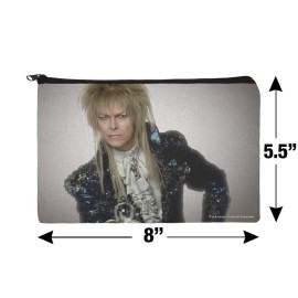 David Bowie As Jareth From The Labyrinth Makeup Cosmetic Bag Organizer Pouch