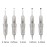50pcs Guapa 9mm Spiral Cartridge Needles Disposable Tattoo Needles Stainless Steel Sterilized Cartridges Needles for Tattoo Machine Eyebrows Eyeliner Lip Permanent Makeup Machine (3P)