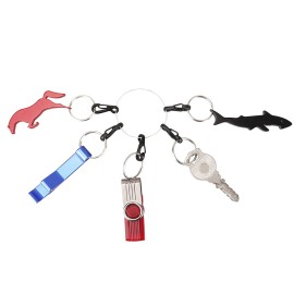 SWATOM Small Mini Carabiner Clip Tiny Spring Snap Hook Keychains Micro Carabiners for Paracord EDC Alloy Key Rings Outdoor Hiking Fishing Camping Backpack Accessories