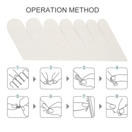 Jadeshay Silk Nail Wrap, Adhesive Nail Protection Stickers, Clear UV Gel Nail Art Tools for Protecting Nails Jadeshay Silk Nail Wrap, Adhesive Nail Protection Stickers, Clear UV Gel Nail Art Tools for Protecting Nails