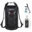 Piscifun Dry Bag, Waterproof Floating Backpack 30L with Waterproof Phone Case for Boating, Kayaking, Fishing, Black 30L