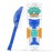 Knot Genie Supreme Detangling Hair Brush for Kids | Perfect Detangling Brush for Curly Hair, Gently Separate Tangles, Leaves Hair Smooth and Shiny | The Pain-Free Knot Detangler (Royalty Blue)
