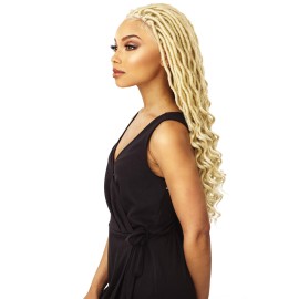 Sensationnel Cloud9 4X4 Braided Wig - Goddess Locs Hand Tied Swiss Lace Braided Wig With Large Parting Area (2 DARKBROWN) Sensationnel Cloud9 4X4 Braided Wig - Goddess Locs Hand Tied Swiss Lace Braided Wig With Large Parting Area (2 DARKBROWN)