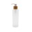 1PC 120ml/4oz Empty Refillable Frosted Glass Pump Press Bottle Makeup Cosmetic Container Packing Jar Vial Holder Pot with Bamboo Pump Head for Lotion Emulsion Essence Shampoo Shower Gel Toiletries