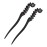 Real Sic Natural Sandalwood Hair Sticks for Women - Set of 2 - Retro Boho Fashion Chopsticks for Long Hair (Fire)