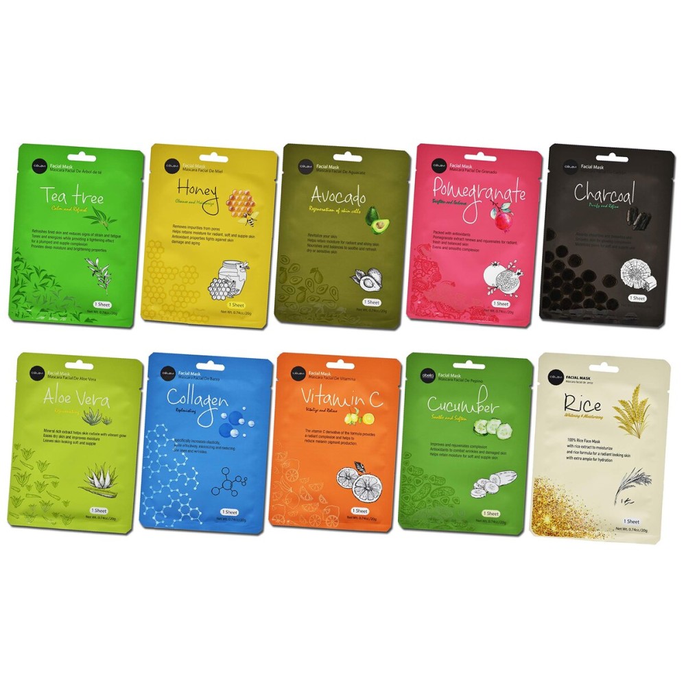 Celavi Collagen Face Mask (10-Sheets) Korean Skincare
