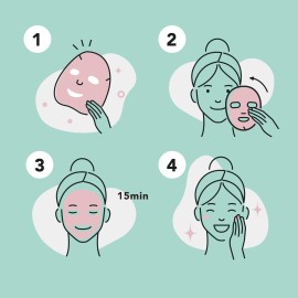 Celavi Collagen Face Mask (10-Sheets) Korean Skincare