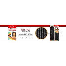 MULTI PACK DEALS! FreeTress Equal Synthetic Hair Braids Urban Soft Dread (4-PACK, 1)