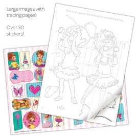 Fancy Nancy Coloring Book | Fancy Nancy Color and Trace | Disney Coloring Book | 30+ Stickers | Officially Licensed
