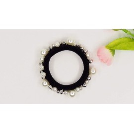 5 PCS Beauty Hair Elastics with Elegant and Beautiful Imitation Pearls Hair Ties Hair Bands Bulk Ponytail Hair Knots Elastics Holders Hair Elastic Bracelet (A) 5 PCS Beauty Hair Elastics with Elegant and Beautiful Imitation Pearls Hair Ties Hair Bands Bulk Ponytail Hair Knots Elastics Holders Hair Elastic Bracelet (A)