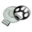 GRAPHICS & MORE Personalized Custom Paw Print 1 Line Golf Hat Clip with Magnetic Ball Marker