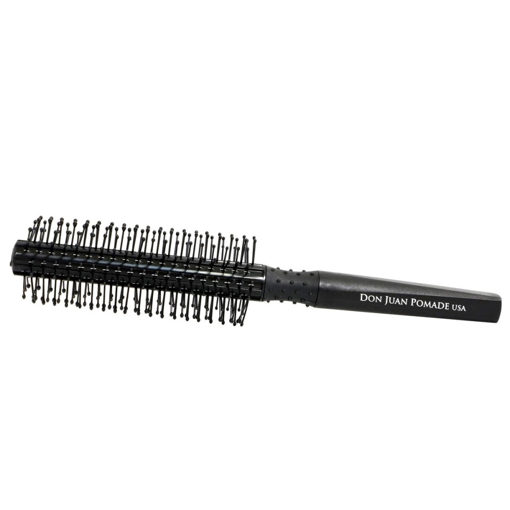 Don Juan Black Quiff Roller Small Round Brush Don Juan Black Quiff Roller Small Round Brush