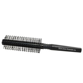 Don Juan Black Quiff Roller Small Round Brush Don Juan Black Quiff Roller Small Round Brush