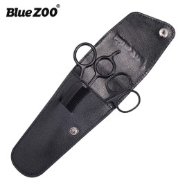 BlueZOO Beard Mustache Scissors and Comb Kit with PU Storage Bag, Rounded Safety Nose Hair Scissor for Men and Women Care Grooming, Ear Trimming Tool, Shears for Personal Grooming, Cutting & Styling BlueZOO Beard Mustache Scissors and Comb Kit with PU Storage Bag, Rounded Safety Nose Hair Scissor for Men and Women Care Grooming, Ear Trimming Tool, Shears for Personal Grooming, Cutting & Styling