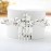 Olbye Wedding Hair Comb Headpieces for Bride Hair Comb Crystal Bridal Hair Accessories (Silver)