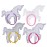 Unicorn Sequin Hair Bands