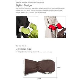 Manito Stroller Hand Muff (Navy)