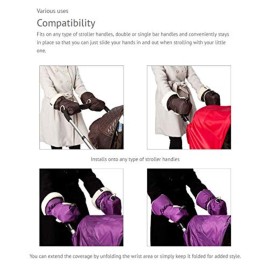 Manito Stroller Hand Muff (Navy)