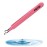 Blackhead Acne Extraction Tweezers - FEITA Pro & Surgical-Grade Stainless Steel Bend Curved Comedone Extractor Tweezer Tool for Remove Whitehead and Clogged Pores, Pimple - Pink