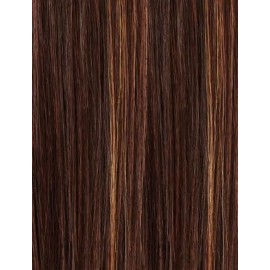 Sensationnel What Lace 13X6 Wigs - Solana Lacefrontal Hand Tied Glueless Synthetic With Natural Density Preplucked Hairline (FLAMBOYAGECOPPER)