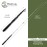 Whistytwig Compact Telescopic Fishing Rod - Versatile Retractable Pole for Fresh & Saltwater, Portable Fishing Rod, Ideal for Travel (Black/White - Lure Fishing, 7\'2.5)