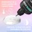 Crystal Clear Professional Eyelash Extension Glue | Super Strong Clear Lash Adhesive for Long Lasting Semi Permanent Individual Lash Eyelash Extensions | 1-2s Fast Drying / 7 Weeks Retention
