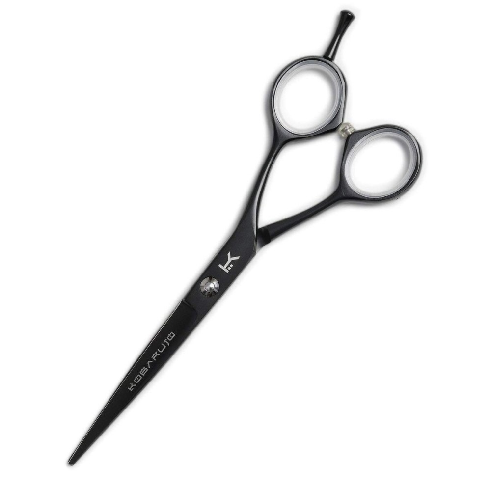 VERY SHARP Japanese Black Cobalt Professional Hairdressing Barber Scissors & Shears (6 inch)