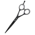 VERY SHARP Japanese Black Cobalt Professional Hairdressing Barber Scissors & Shears (6 inch)