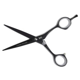 VERY SHARP Japanese Black Cobalt Professional Hairdressing Barber Scissors & Shears (6 inch)
