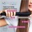 COLORBOW Teasing Clip Comb (5 Pack) Hair Coloring Styling Tools for Highlights Balayage Ombr Trimming Cutting Flat Iron Guide - Straightener Straightening Comb, Pink / Gray