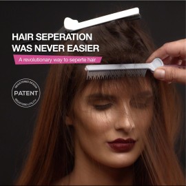 COLORBOW Teasing Clip Comb (5 Pack) Hair Coloring Styling Tools for Highlights Balayage Ombr Trimming Cutting Flat Iron Guide - Straightener Straightening Comb, Pink / Gray COLORBOW Teasing Clip Comb (5 Pack) Hair Coloring Styling Tools for Highlights Balayage Ombr Trimming Cutting Flat Iron Guide - Straightener Straightening Comb, Pink / Gray