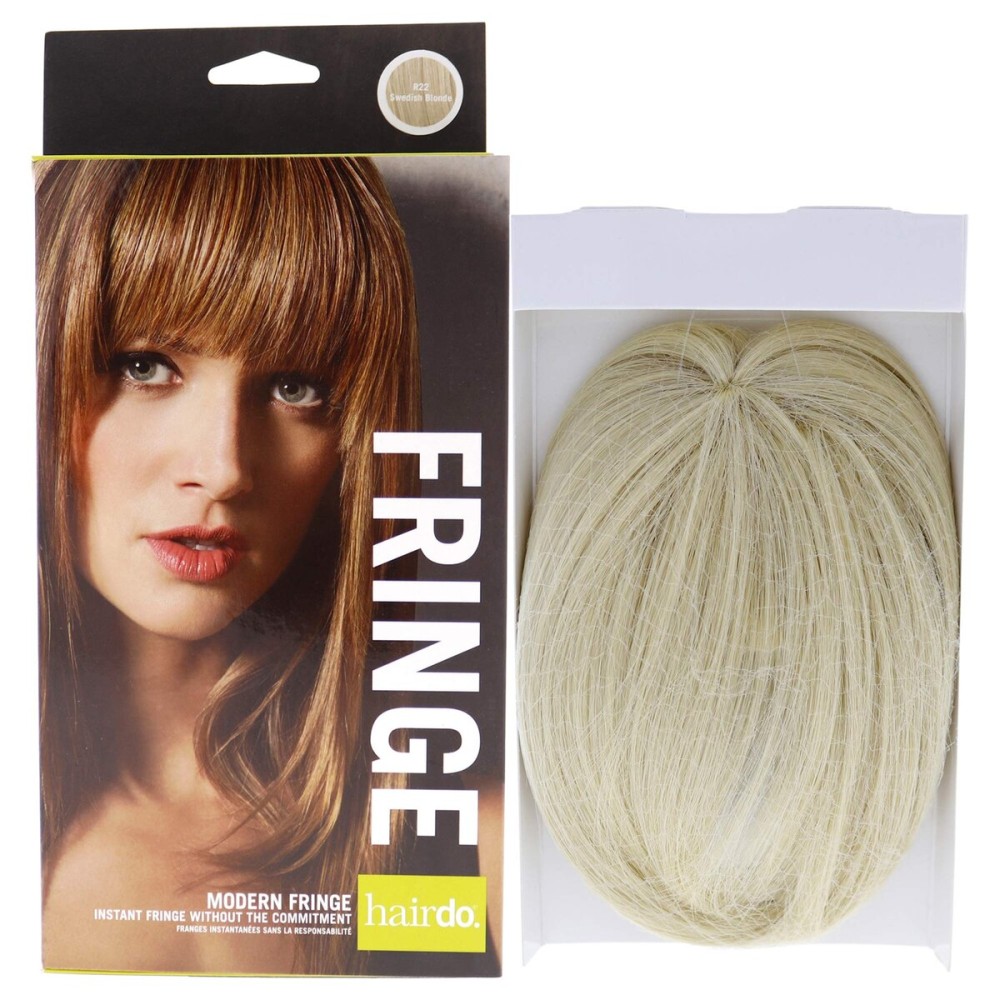 Hairdo Modern Fringe Clip In Bang - R22 Swedish Blonde, R22 Swedish Blonde