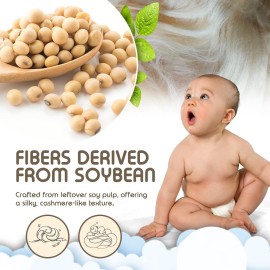 Babysoy Long Sleeve Pattern Sleep Sack Wearable Blanket (12-24 Months, Rainbow-Peony)