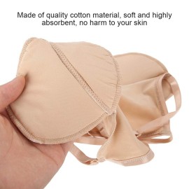 Underarm Sweat Pads, Sweat Underarm Pads Bra for Women Absorbent Sweat Guards Reusable Cotton Armpit Anti-Sweat Under Arm Sweat Pads Sweat Absorption Comfortable for Women